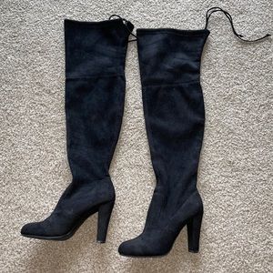 Zigisoho Over the knee suede boots